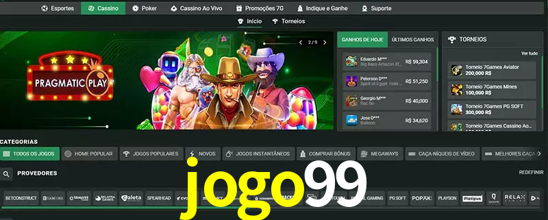 cassino jogo99